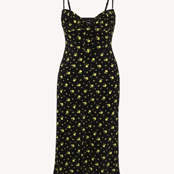 ted baker black dress with flowers Realisation Par Lila Celestial Dress – Rent To Dress NZ